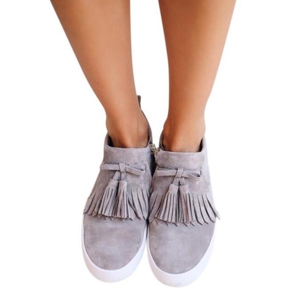 kate spade tassel sneakers